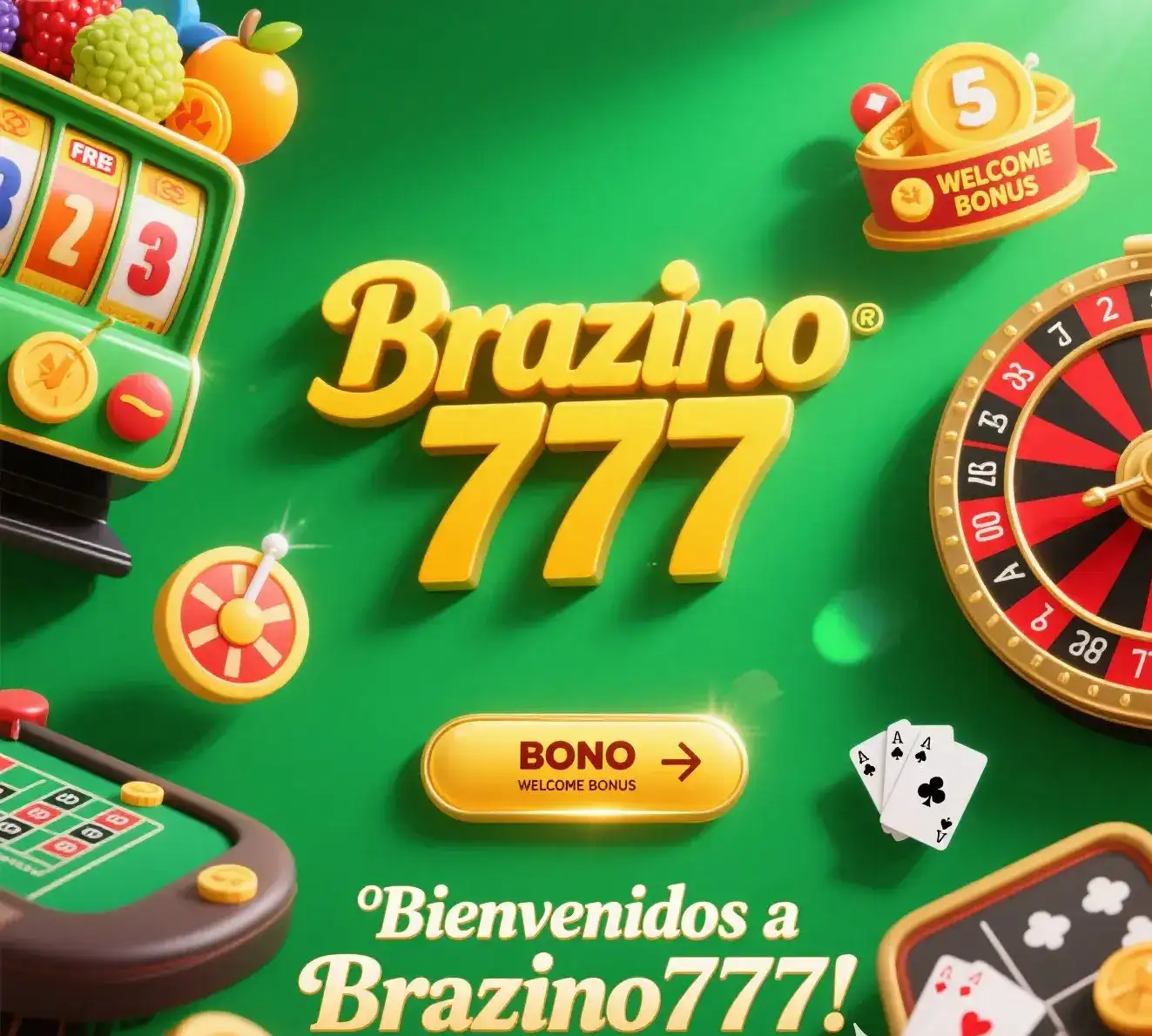 Bienvenidos al casino Brazino777 online