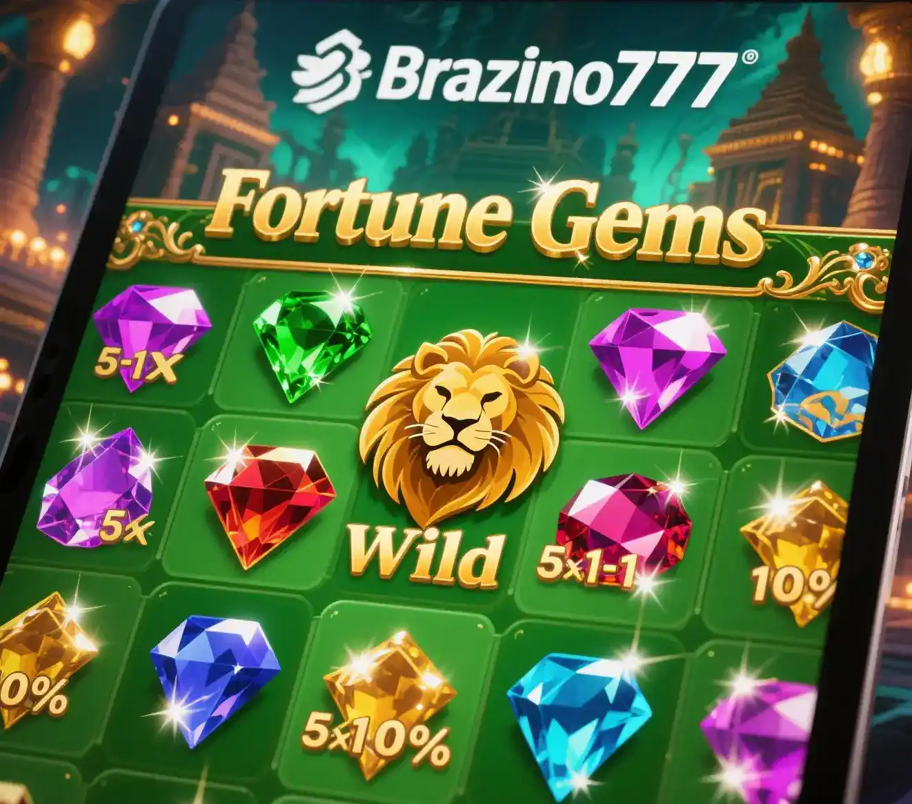 Brazino777 Fortune Gems juego emocionante